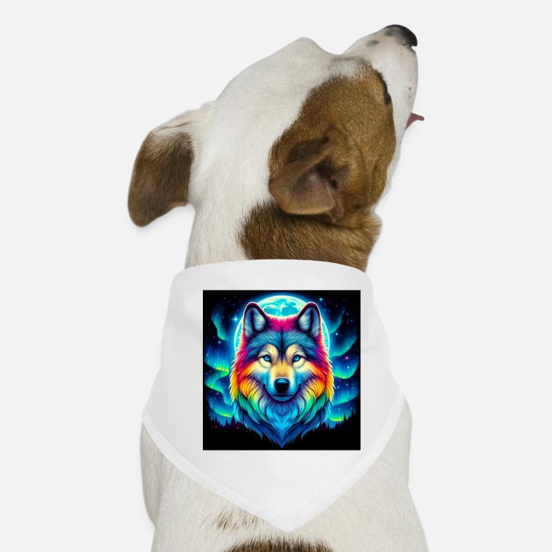 Wolf Hunde-Bandana
