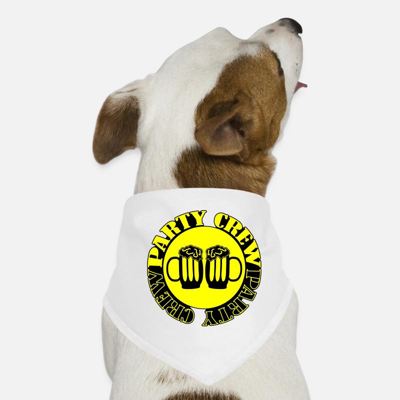 Party Crew Bier Hunde-Bandana