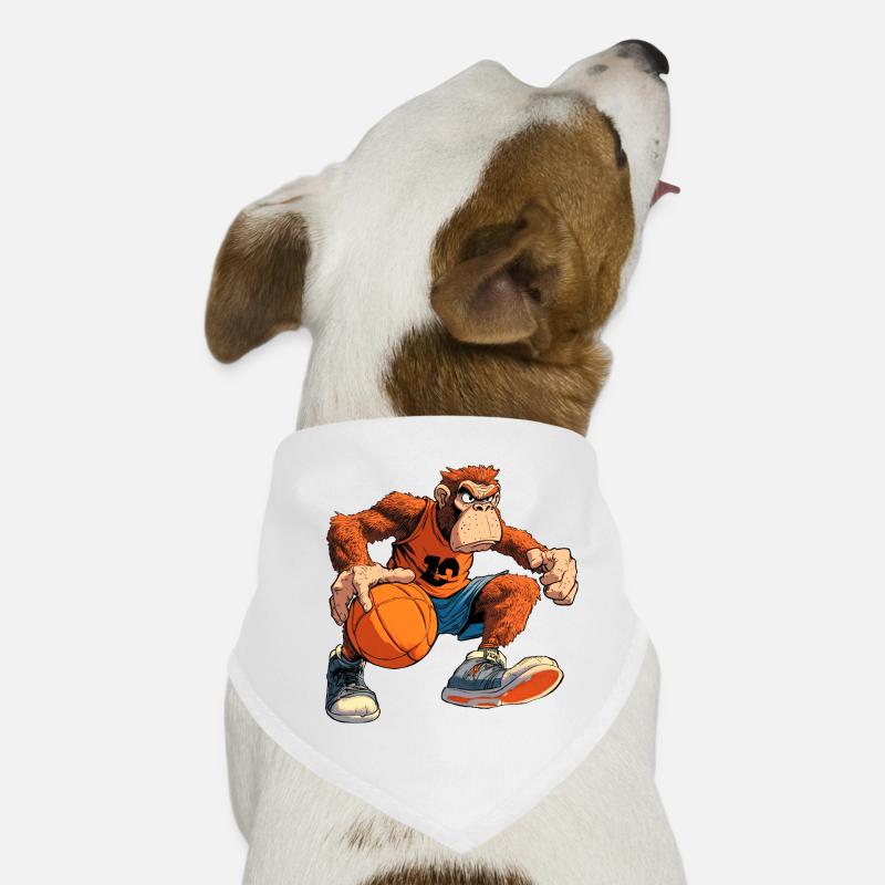 Monkey Basketball Player / Hooper Dog Bandana