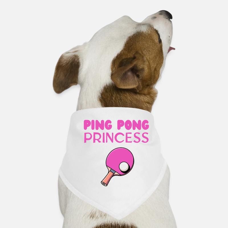 Ping Pong Princess Dog Bandana