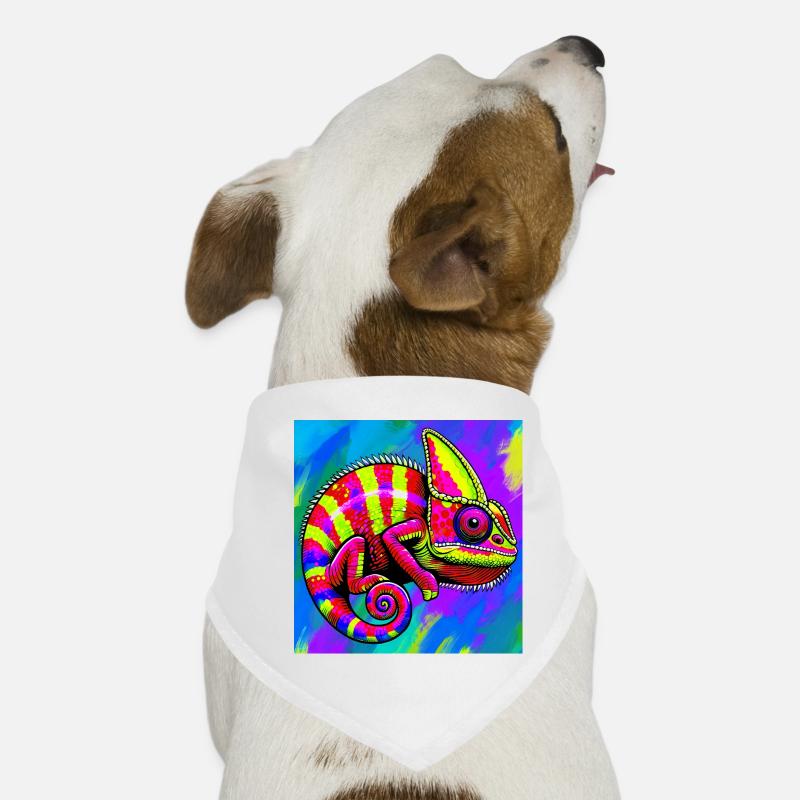 Chamäleon Hunde-Bandana