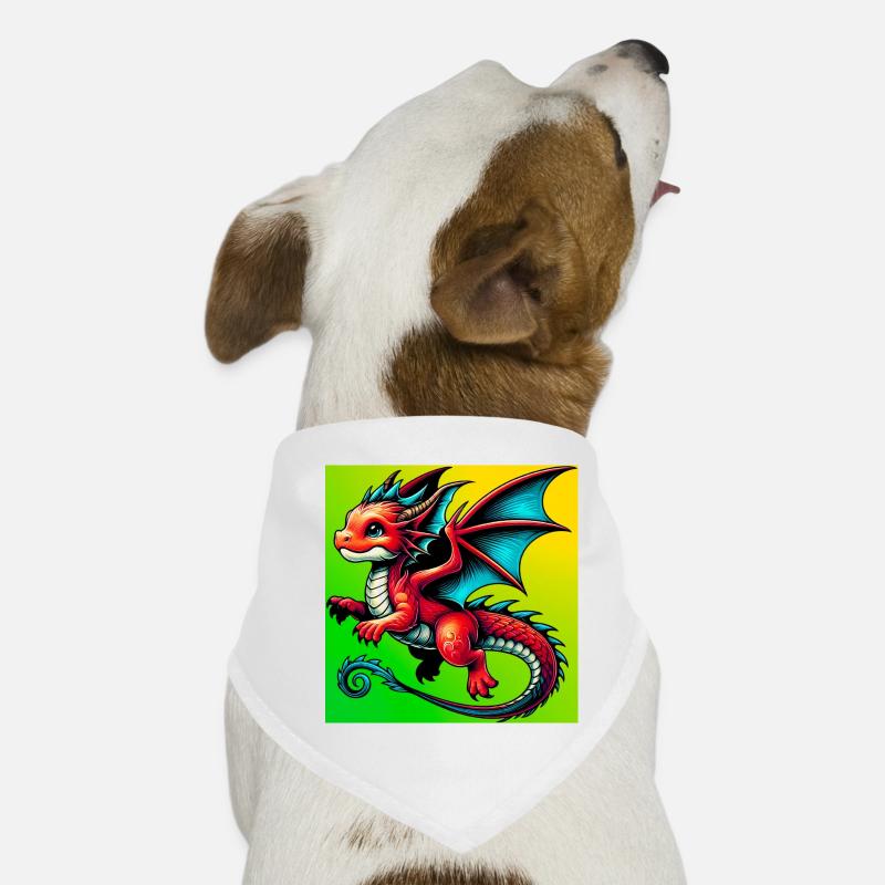 Drache Hunde-Bandana