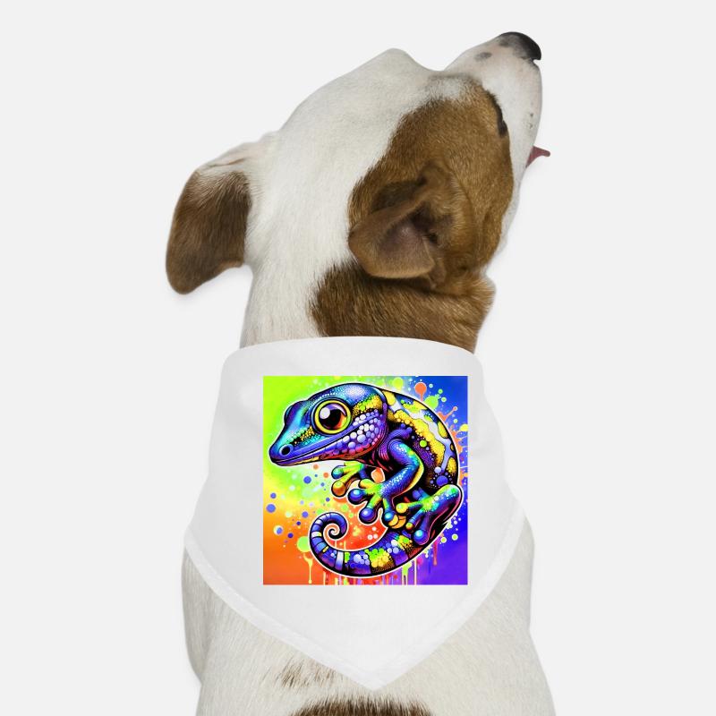 Gecko Dog Bandana