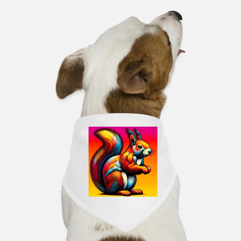 écureuil Bandana pour chien