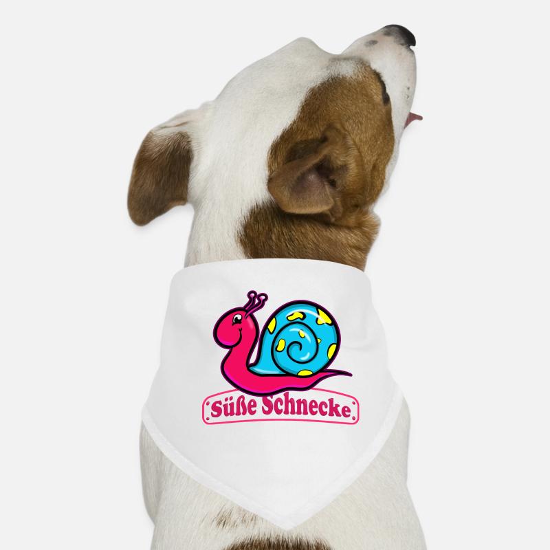 Suesse Schnecke Hunde-Bandana