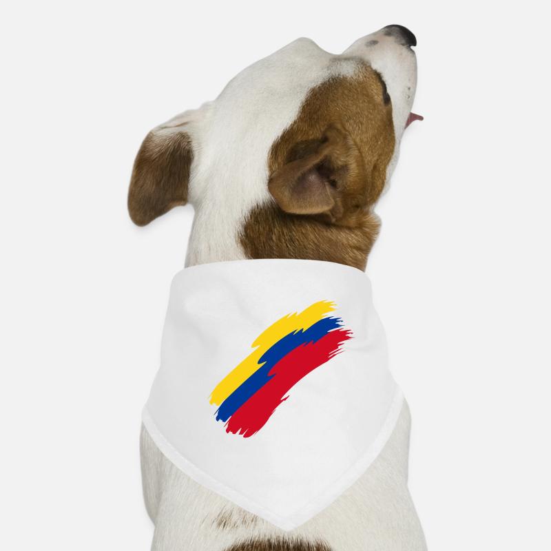 Colombie Bandana pour chien