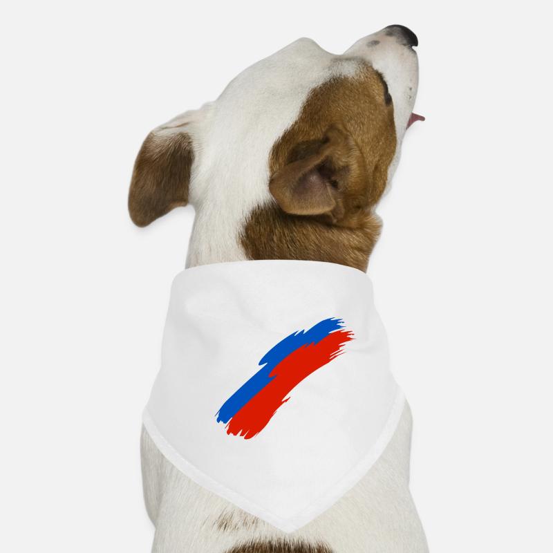 Russie drapeau couleurs Bandana pour chien