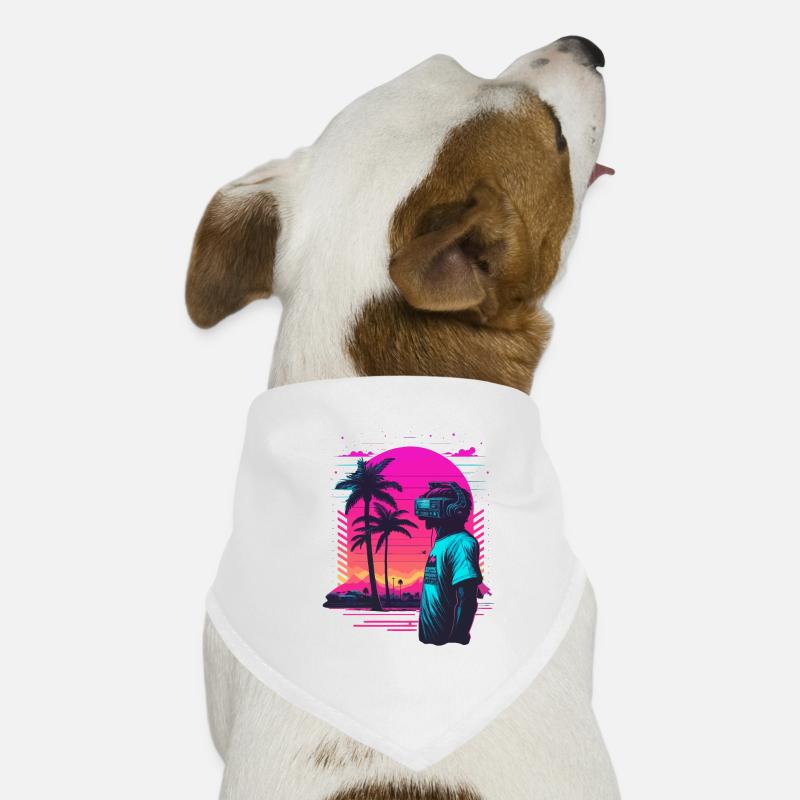 Musik Dude Hunde-Bandana