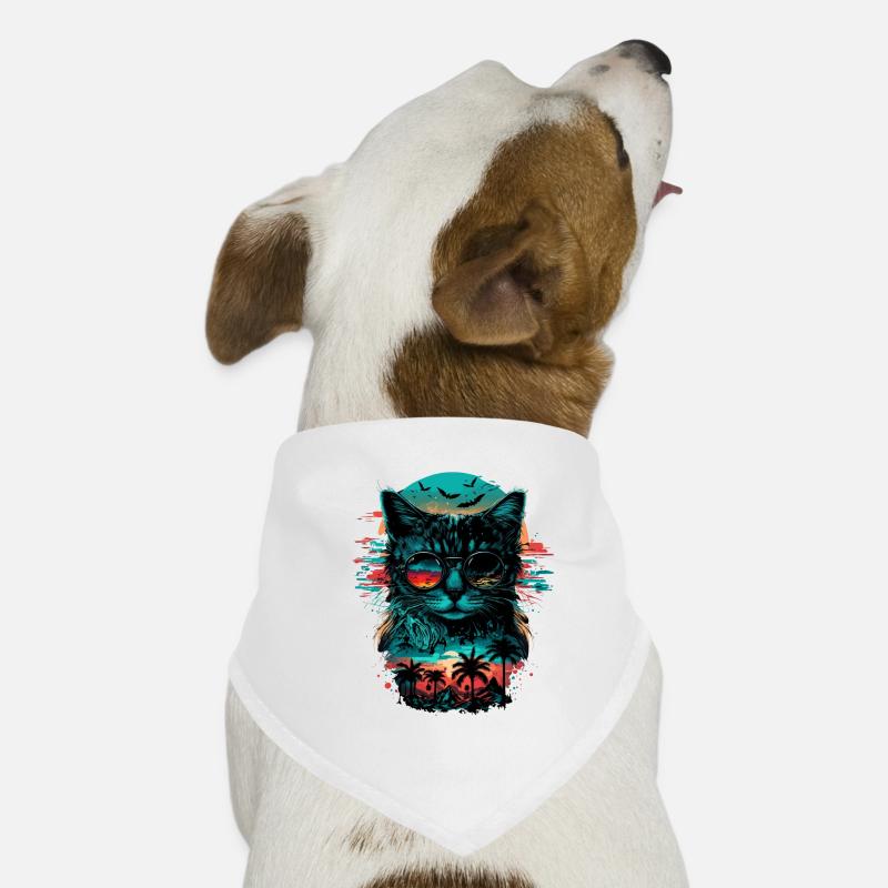 Himmelskatze Hunde-Bandana