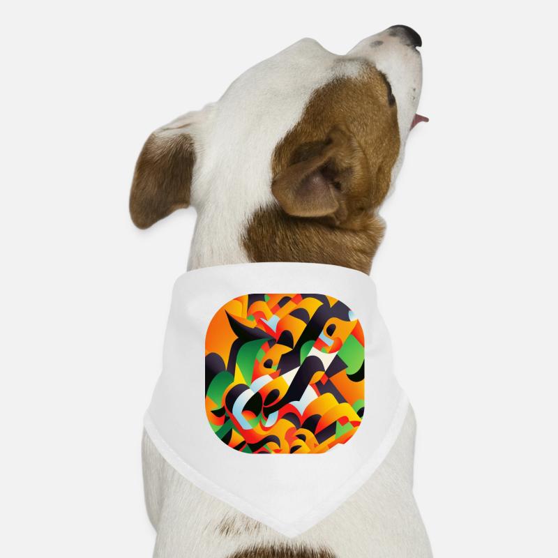 Abstract Dog Bandana
