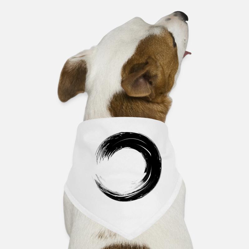 Circle Circles Dog Bandana