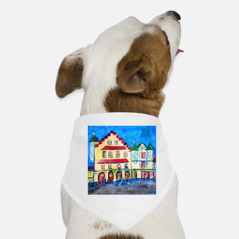 Le paysage urbain dans l’expressionnisme Bandana pour chien