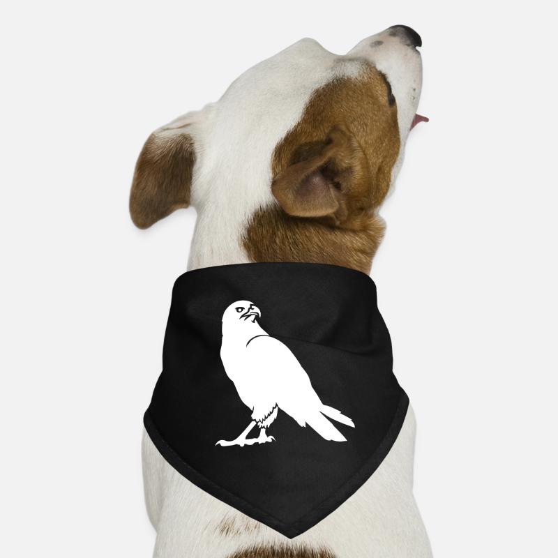 faune, aigle, buse, faune, oiseaux, oiseau, zoo Bandana pour chien