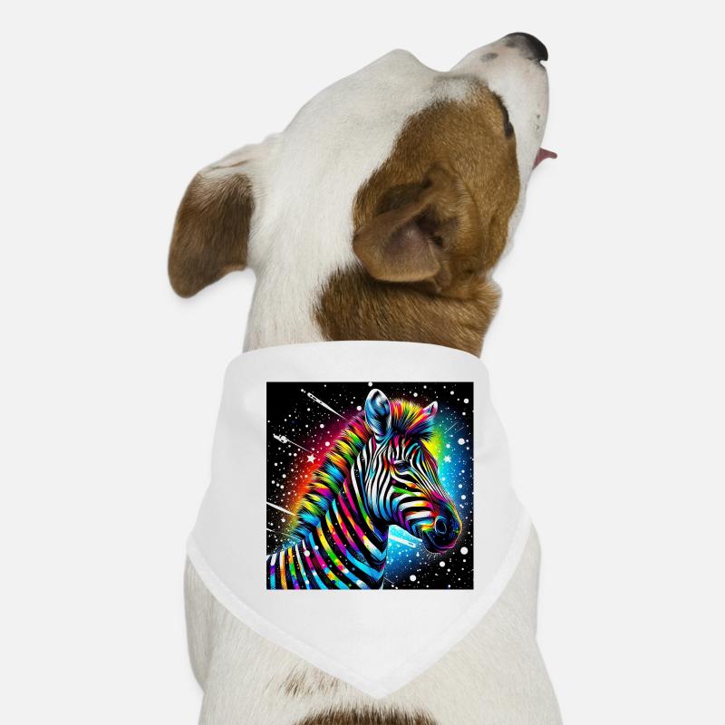 Zebra Hunde-Bandana