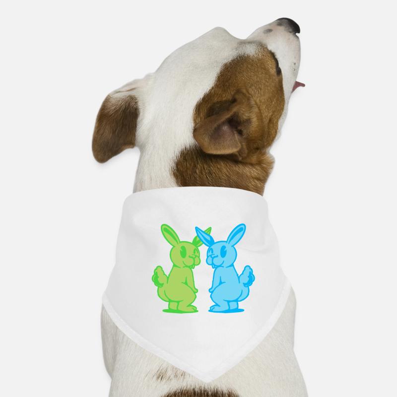Bunny Bunny Retro Rabbit Rodent Rodent 80's Dog Bandana
