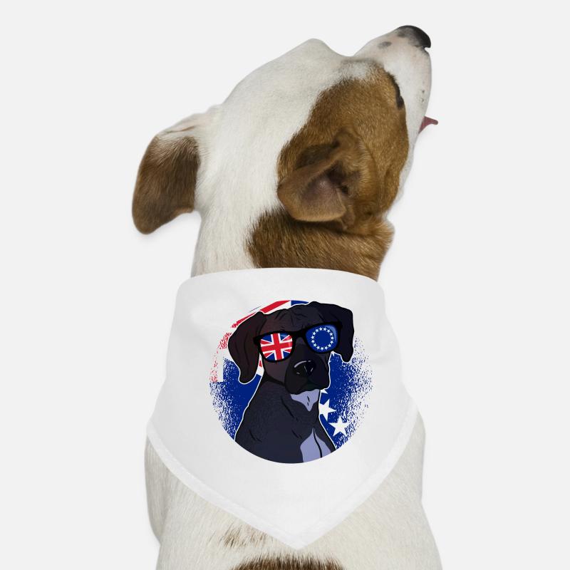 Cook (Îles) Bandana pour chien