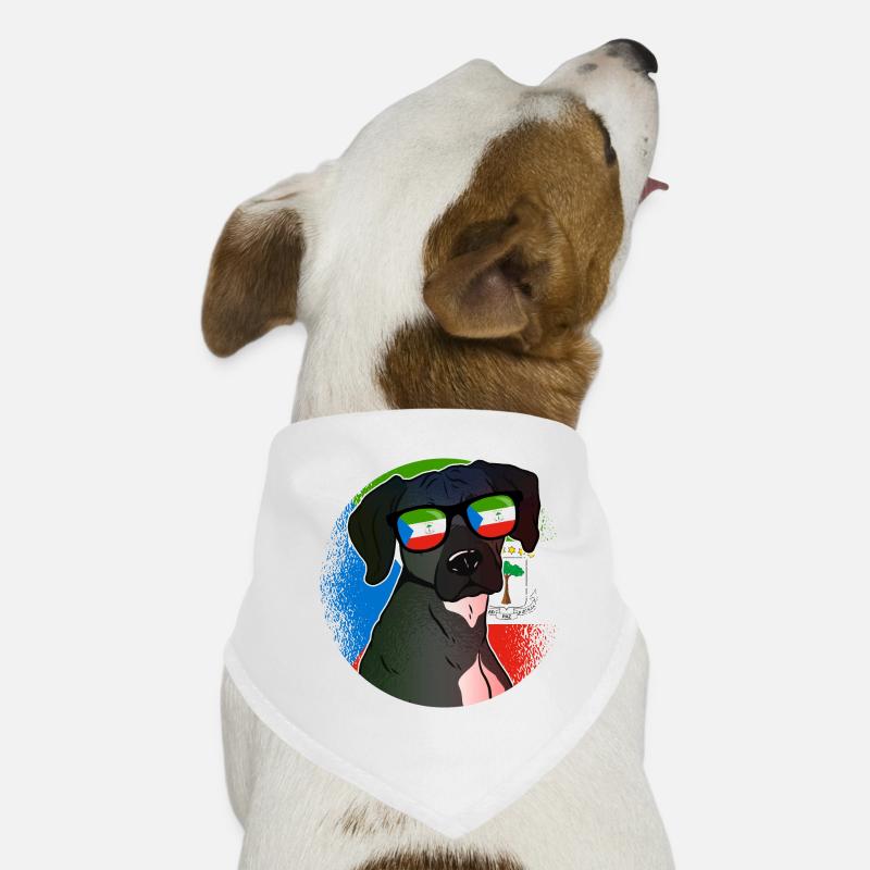 Guinée équatoriale Bandana pour chien