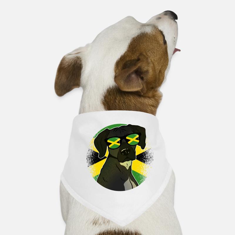 Jamaika Hunde-Bandana