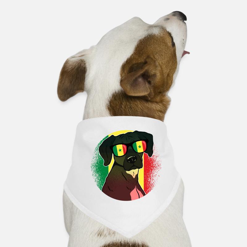 Sénégal Bandana pour chien
