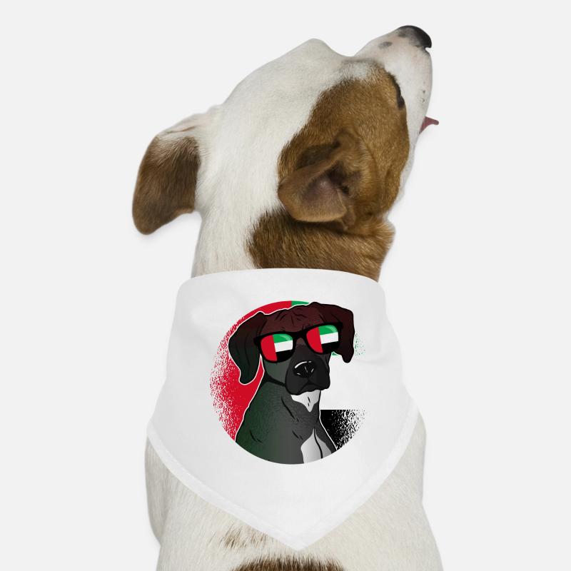 Emirats Arabes Unis Bandana pour chien