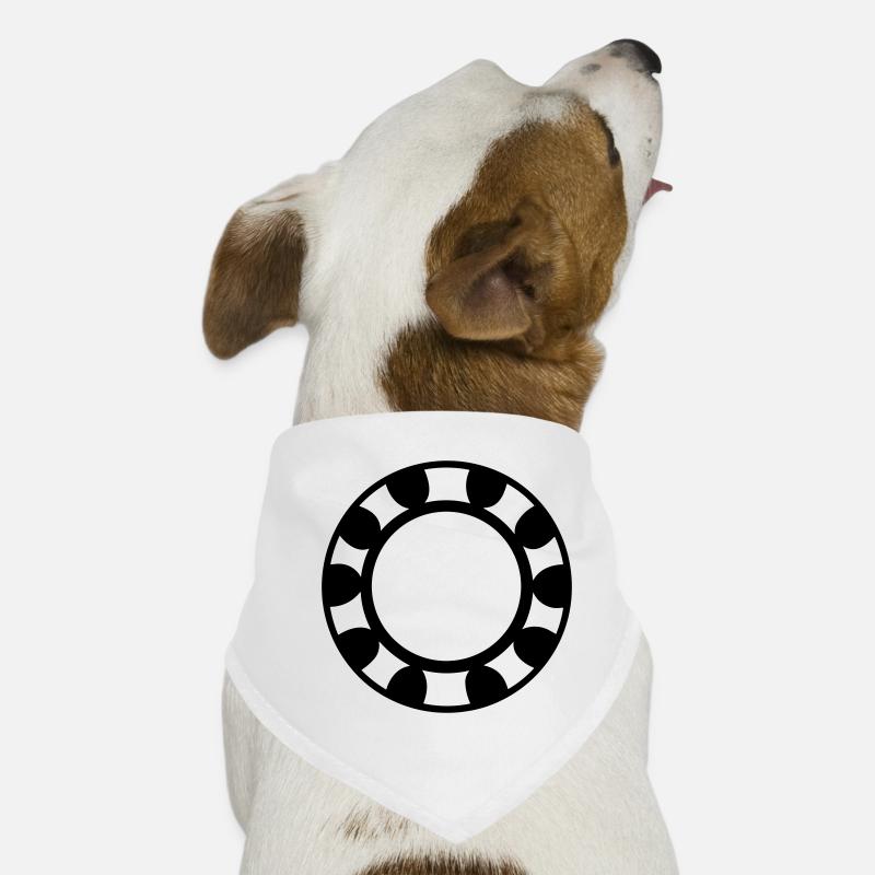 Poker-Chip Hunde-Bandana