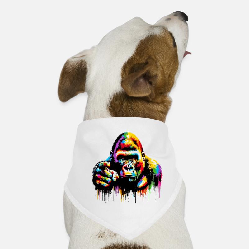Gorilla Hunde-Bandana