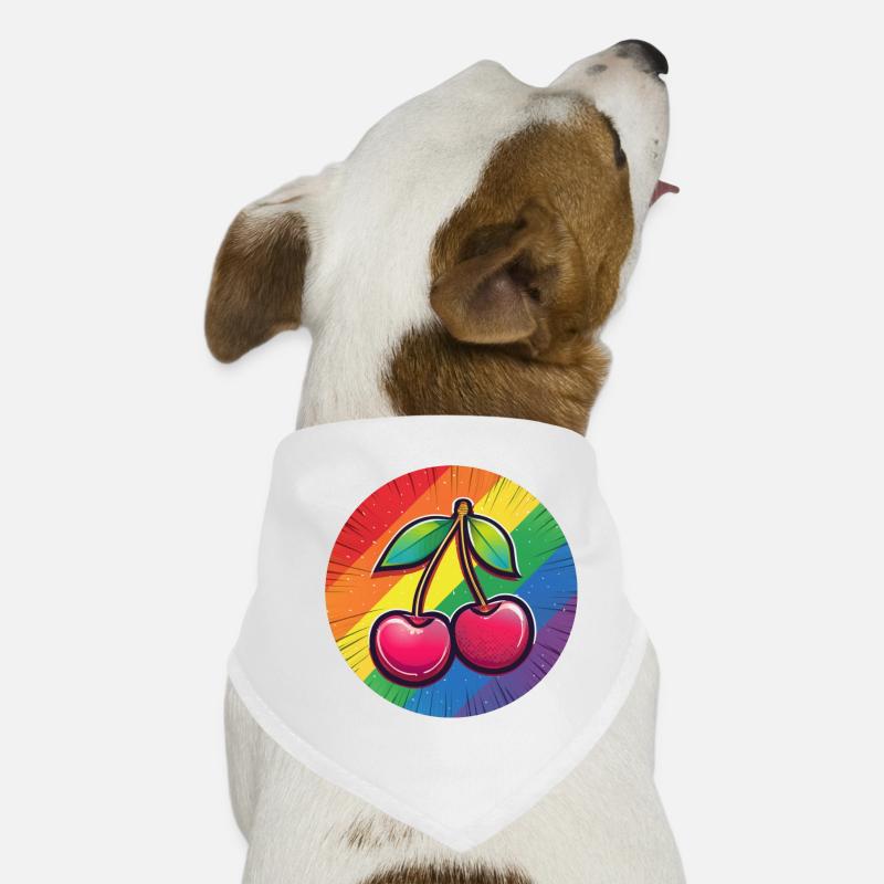 LGBTQ Kirsche Hunde-Bandana