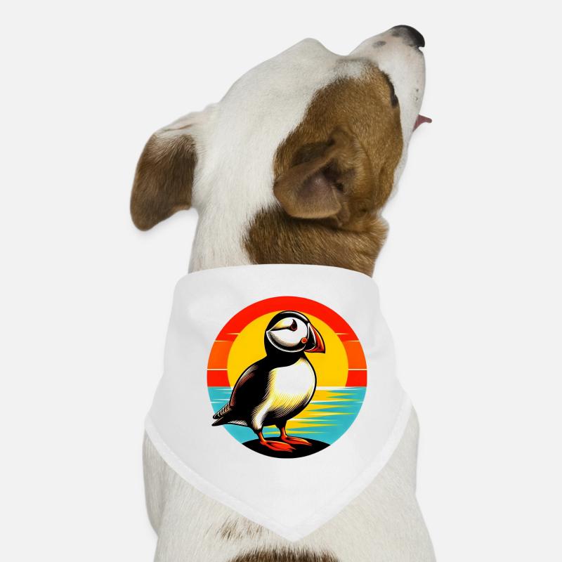 Atlantic Puffin Dog Bandana