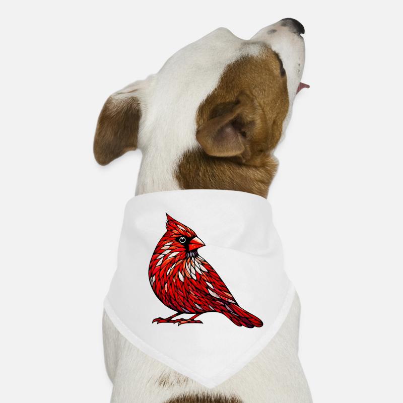 Cardinal Red Dog Bandana