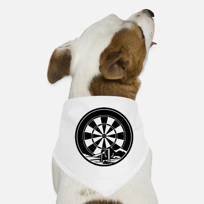Dart Drawing Dog Bandana