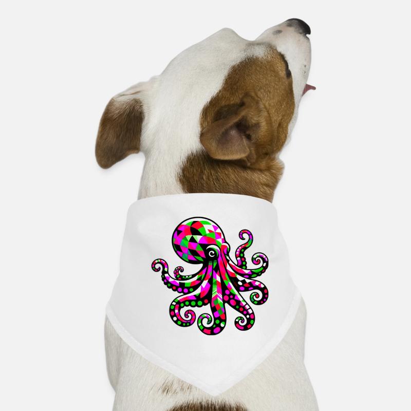 Pieuvre Bandana pour chien