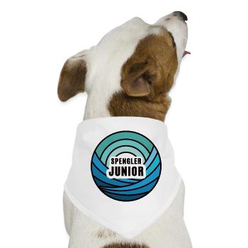 Spengler Junior Kind Spenglersohn Nachfolger - Hunde-Bandana - Weiß - Vorne