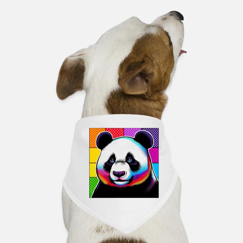 Panda Hunde-Bandana