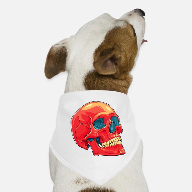 Crâne Bandana pour chien