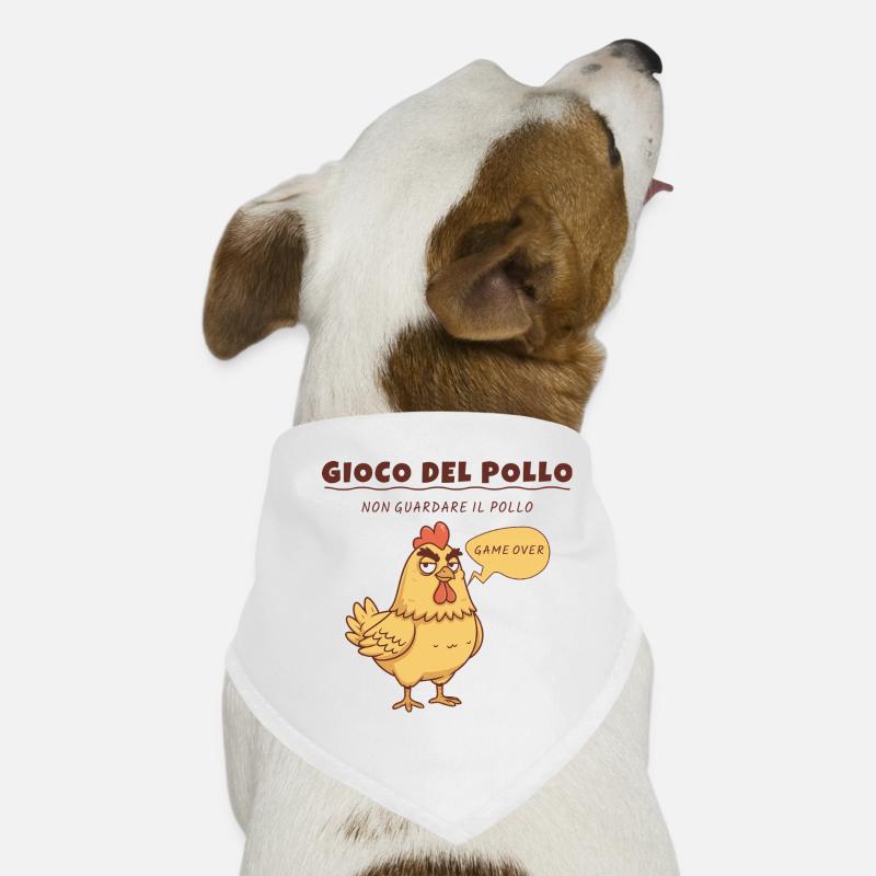 Chicken Game – Fun Design Dog Bandana