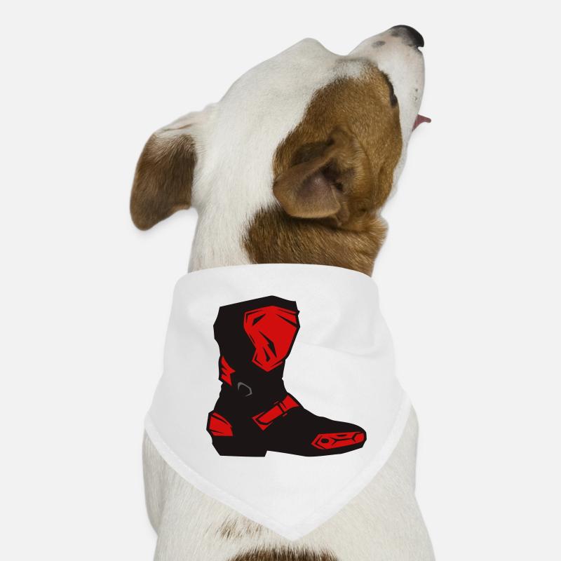 Motorcycle Boots Racing Shoe Dog Bandana