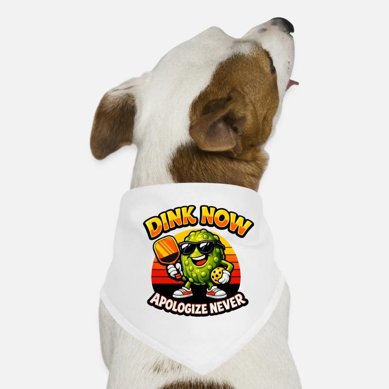 Dink Now Apologize Never Hunde-Bandana