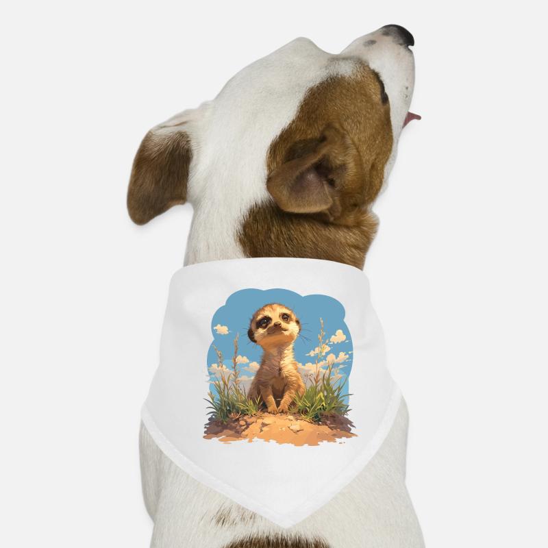 Meerkat Erdmännchen Hunde-Bandana