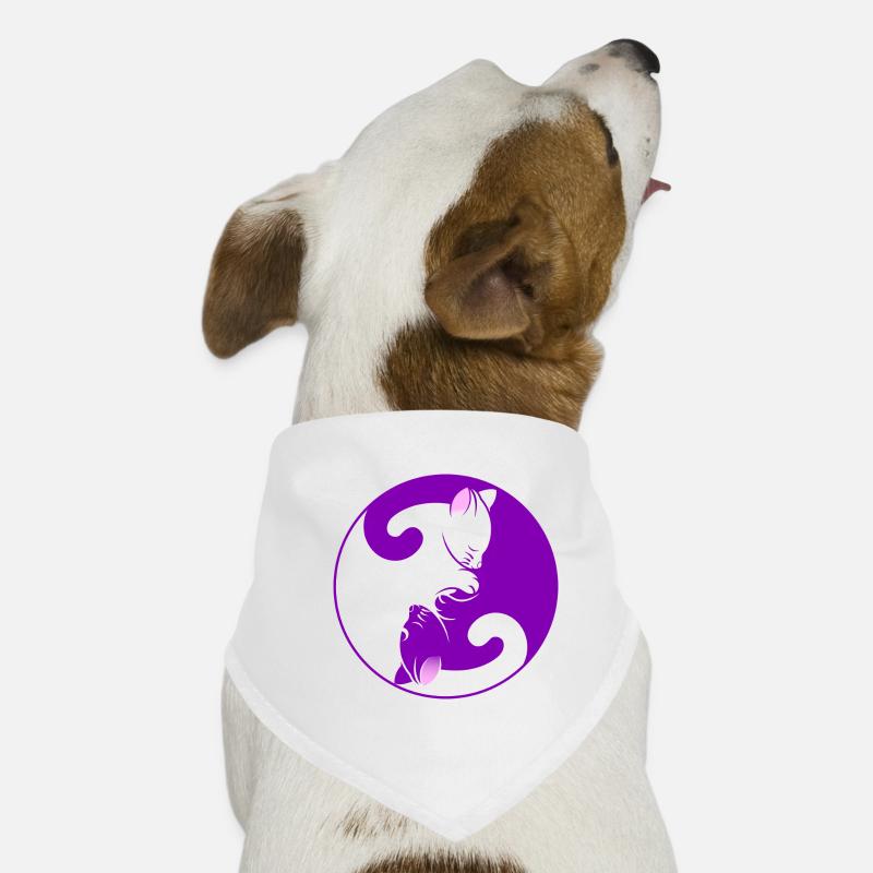 Two small cats Dog Bandana