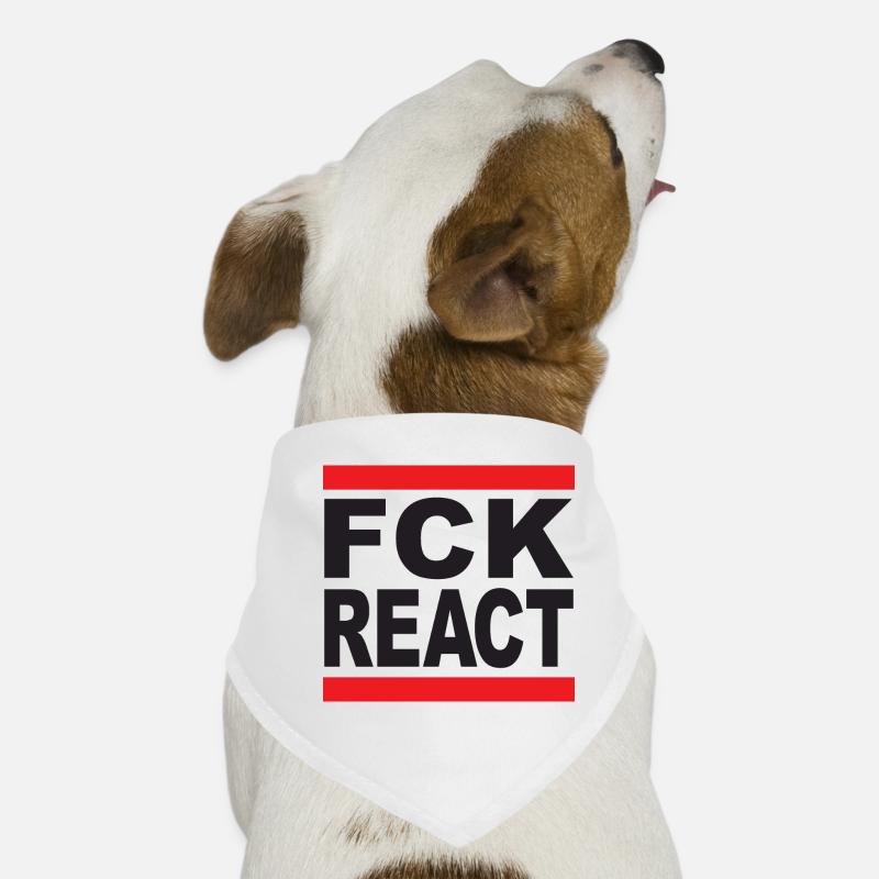 FCK REACT Hunde-Bandana