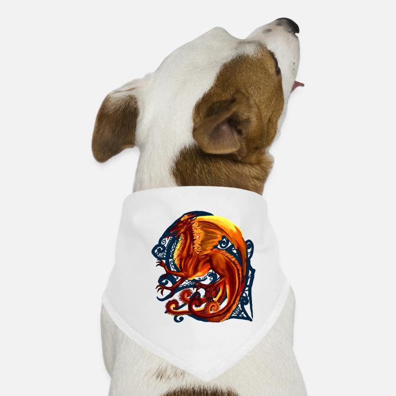 Red Dragon Dog Bandana