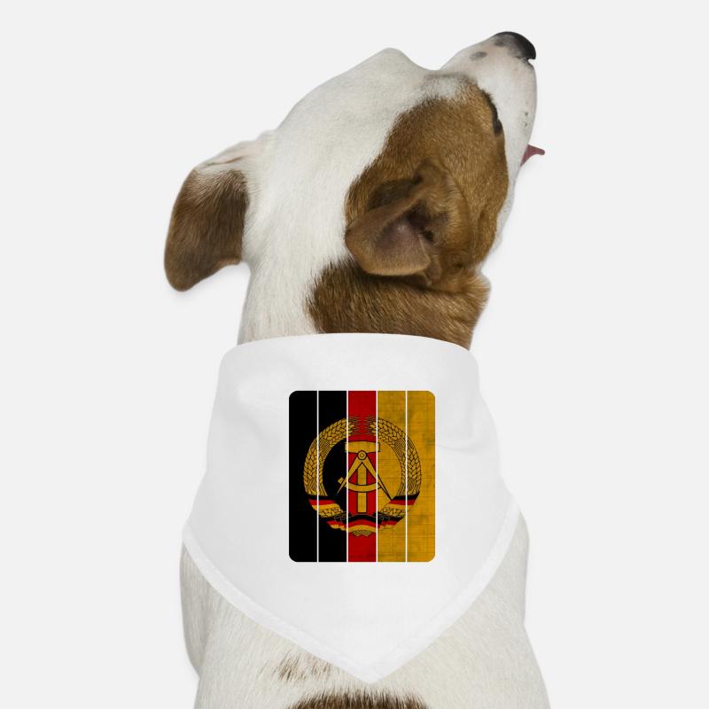 GDR beams in vintage design / gift Ostalgie Dog Bandana