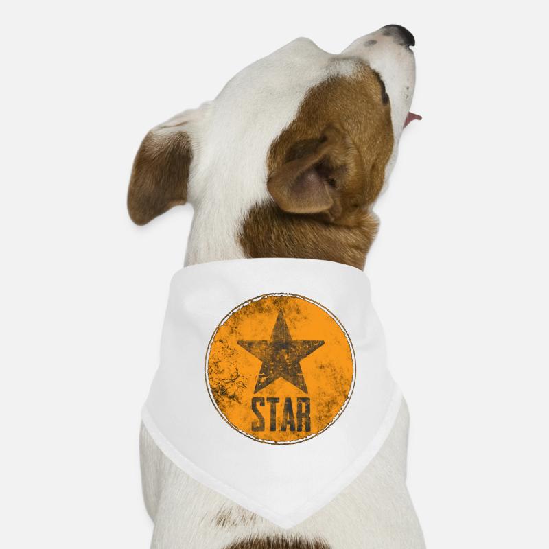 Rustic star with "STAR" motif Dog Bandana
