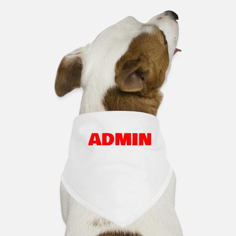 Admin Dog Bandana