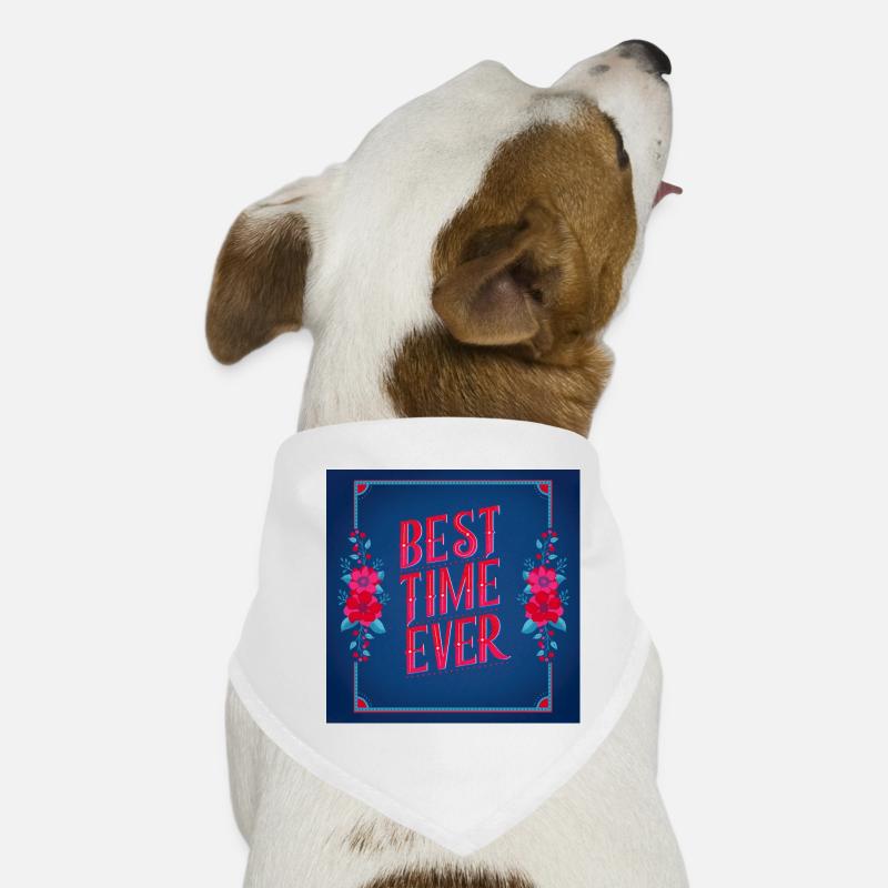 Best time Dog Bandana