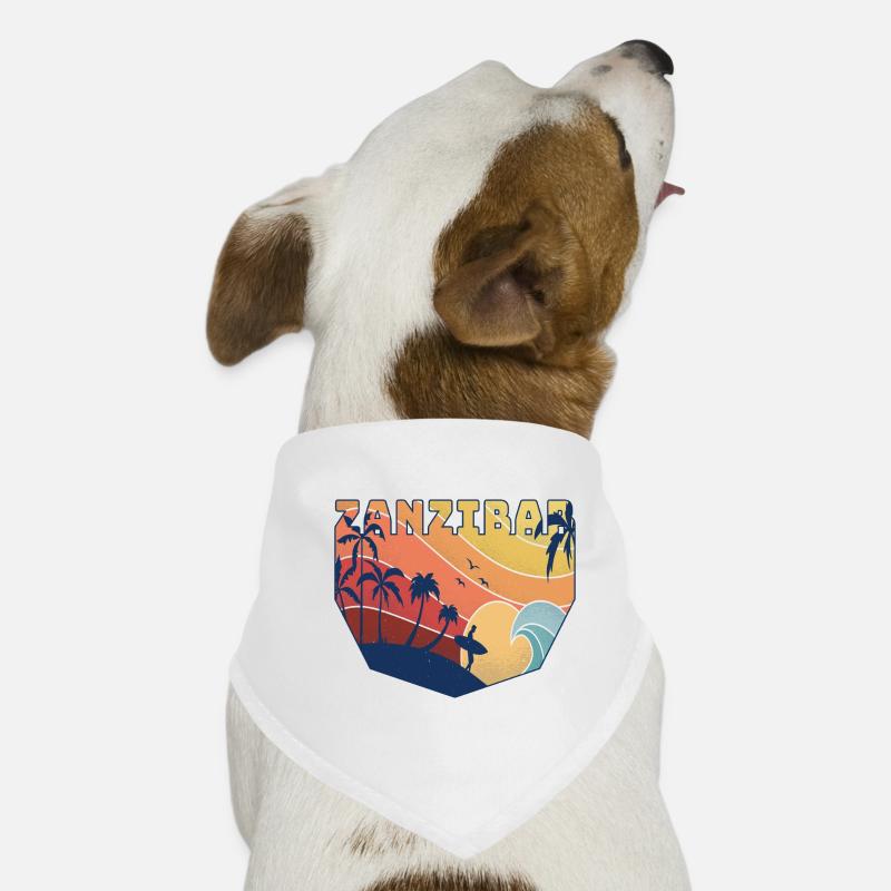 Surfer Design / Geschenk Hunde-Bandana
