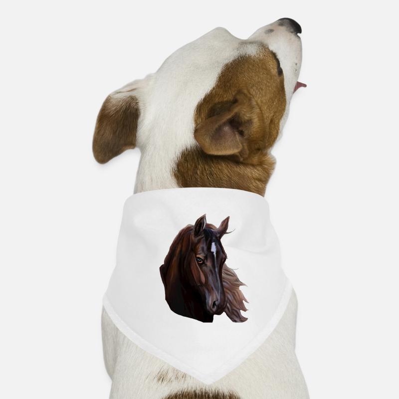 Pferd Hunde-Bandana
