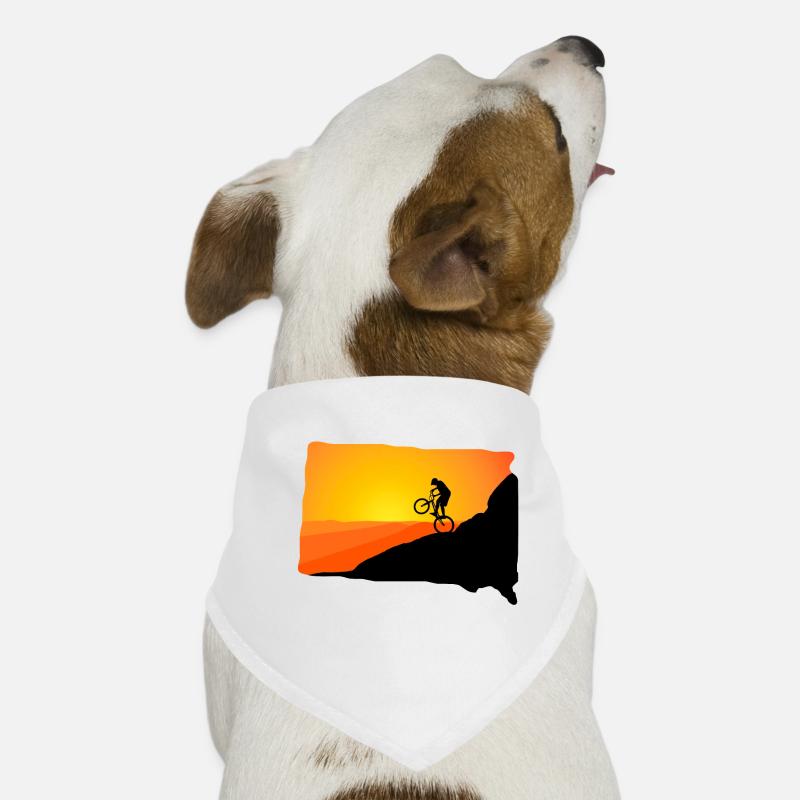 VTT descente vtt montagnes vtt Bandana pour chien