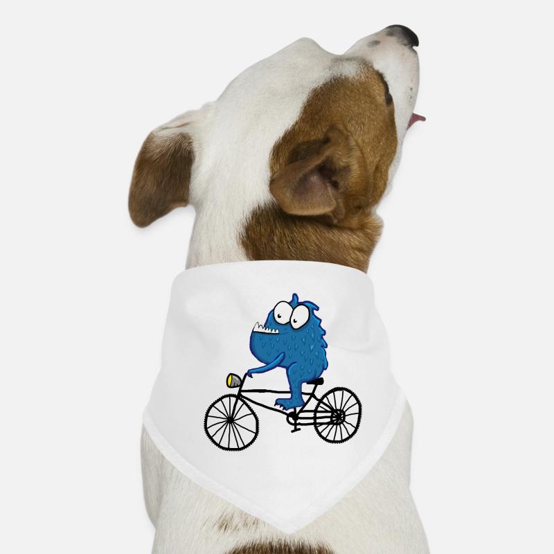 Monstre à vélo Bandana pour chien