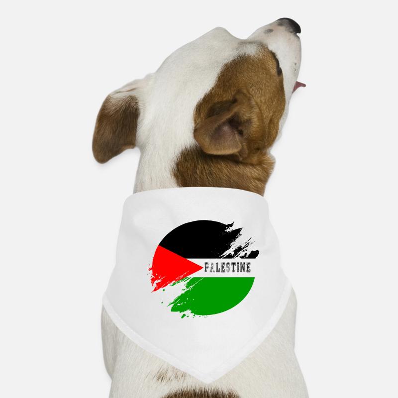 District de Palestine Bandana pour chien